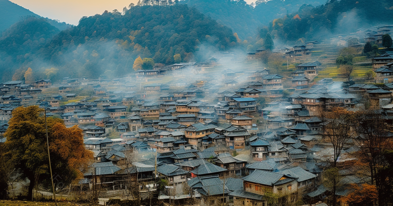 贵州苗族少数民族部落美丽乡村风景旅游景点,高清,摄影图,摄影图片,图片大全,摄影图免费下载